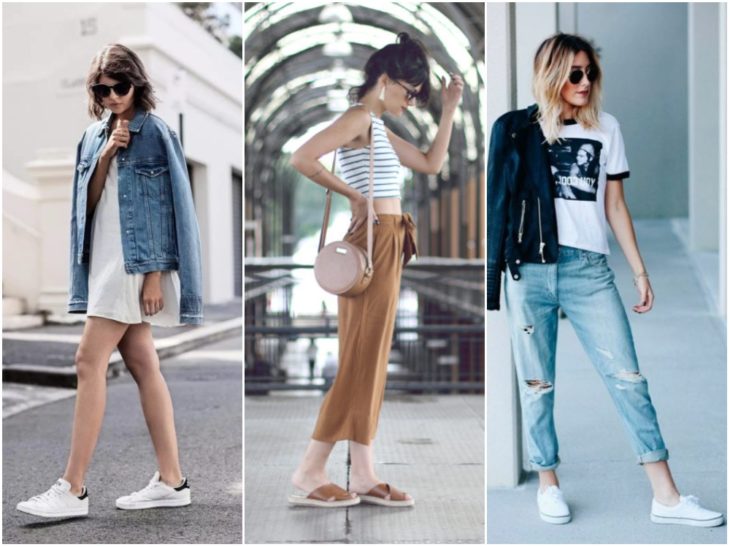 Chicas llevando outfits cómodos con ropa sin ajustar 