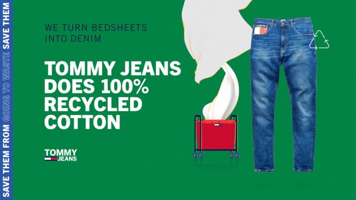 Tommy Jeans tiene línea denim hecha con materiales 100 por ciento reciclados