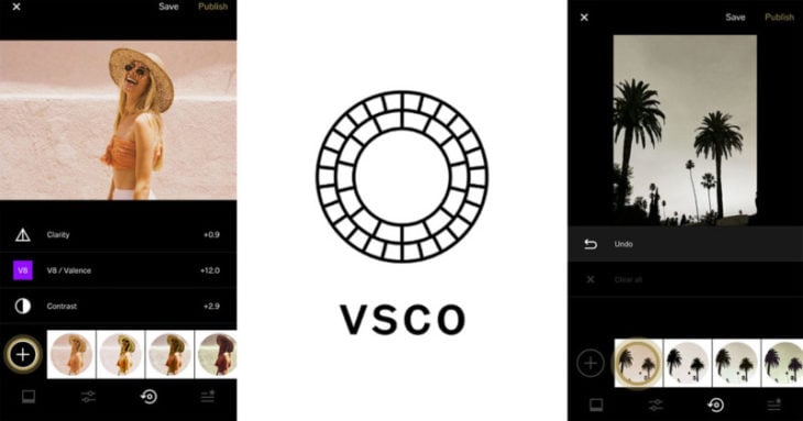 VSCO aplicación para edición de stories en Instagram