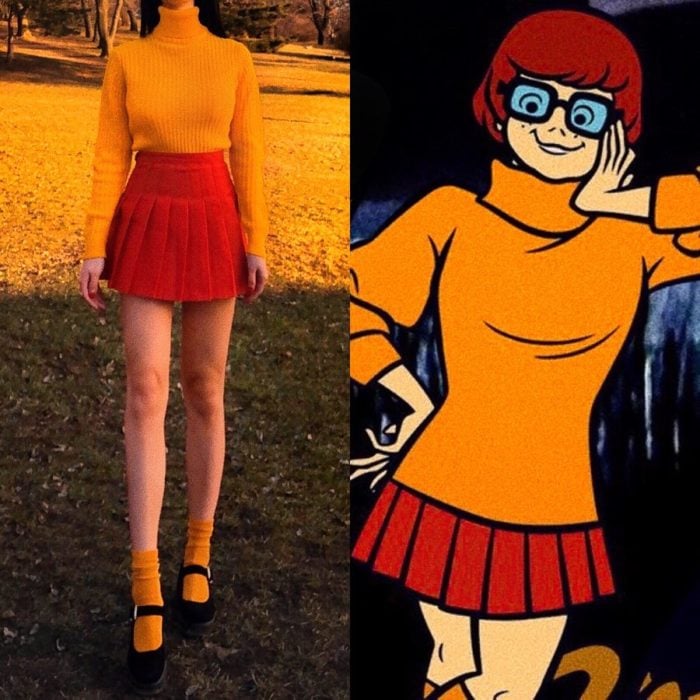 Recreación de outfit del personaje de Velma