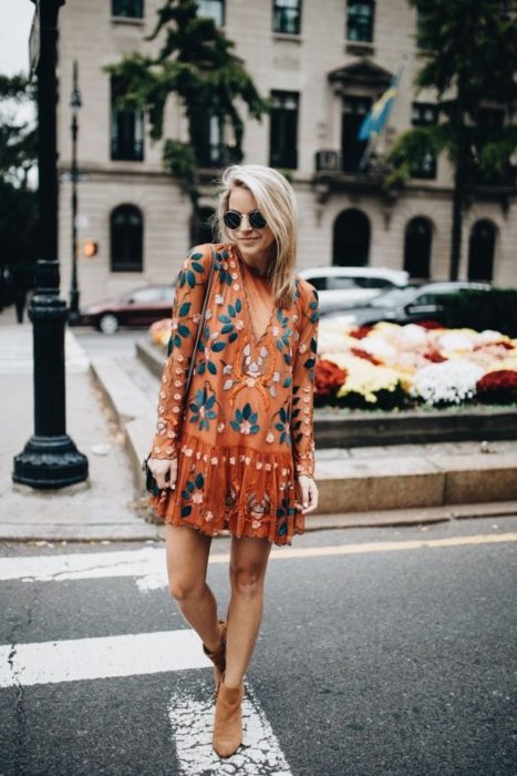 Vestido estilo bohemio