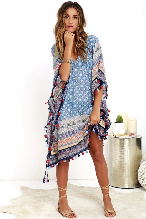 Vestido estilo bohemio