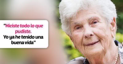 Abuelita con Covid-19 cede su respirador a los más jóvenes