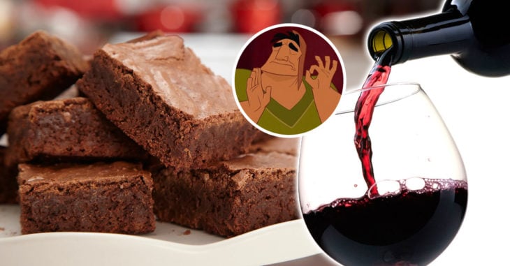 Estos brownies con vino tinto son lo más rico y fácil del mundo