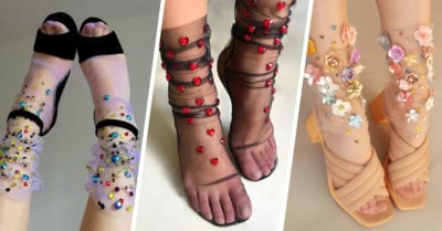 16 Pruebas de que las medias decoradas son el complemento ideal para las chicas atrevidas