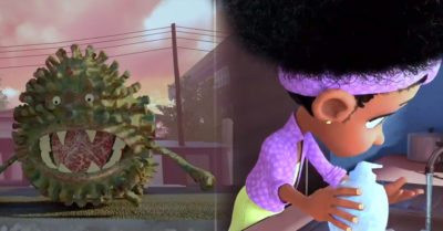 Este corto animado explica a los niños lo que es el Covid-19