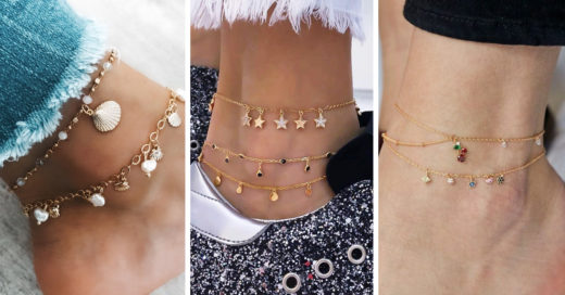 Anklets, los accesorios más cool para presumir en los tobillos