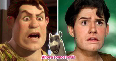 Chico sorprende a internet con su parecido con Shrek humano