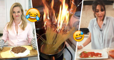 8 Famosos que quisieron lucirse en la cocina y fallaron terriblemente