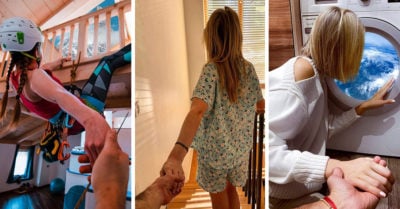 Recrean en casa la famosa pose del #Followmeto desde casa