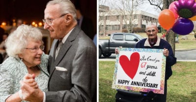 Su esposa está totalmente aislada, pero él le dio una linda sorpresa de aniversario