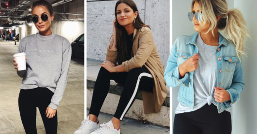 15 Looks con los que les darás juego a tus leggins todos los días