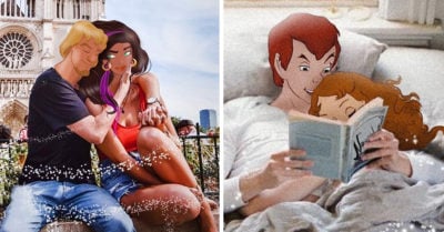 11 Imágenes que muestran la feliz vida de las princesas de Disney