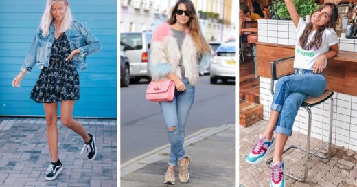 15 Outfits hermosos ideales para combinar con la comodidad de los tenis