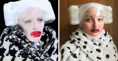 Recrean looks de pasarela con bajo presupuesto y son mejores que el original