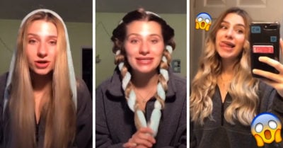 Esta tiktoker tiene el secreto para los rizos perfectos sin usar tenazas ni calor