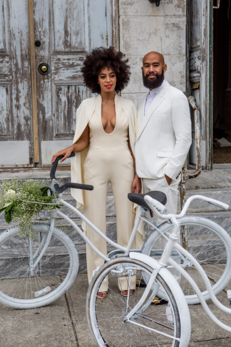 Solange Knowles el día de su boda