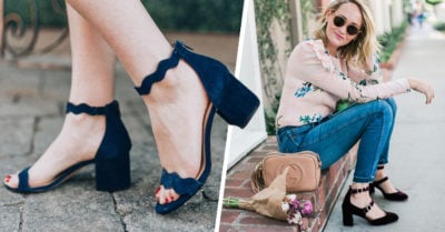 Regresa el tacón cuadrado esta temporada y nuestros pies están agradecidos