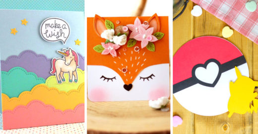 17 Creativas y sencillas tarjetas para regalar el Día del Niño