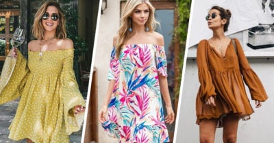15 Vestidos holgados para esos días en que quieres sentirte libre