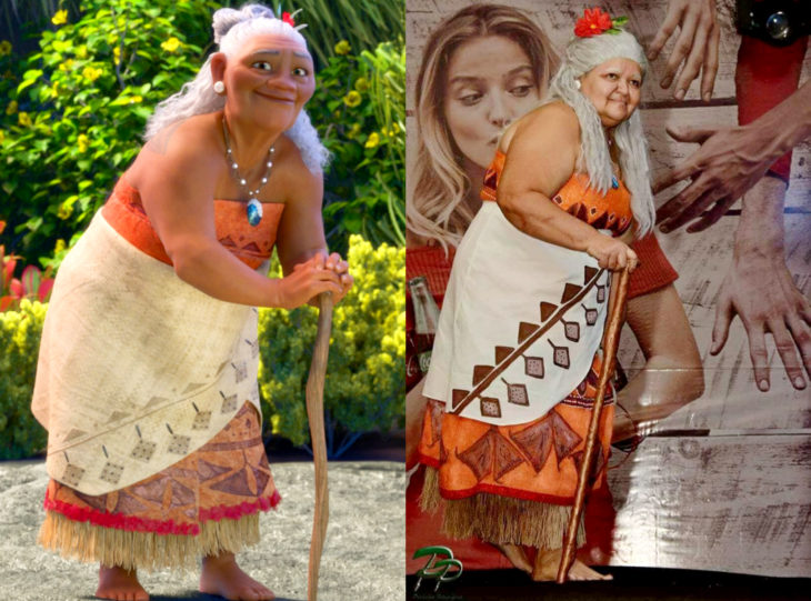 Tía Sol, la abuelita brasileña que hace cosplay; Abuela de Moana, Tala