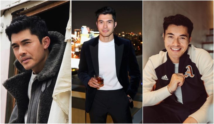 Henry Golding presentador de televisión de la BBC modelando para una revista de modas 