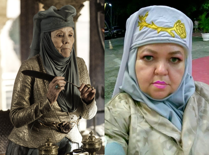 Tía Sol, la abuelita brasileña que hace cosplay; Game of Thrones, Olenna Redwyne