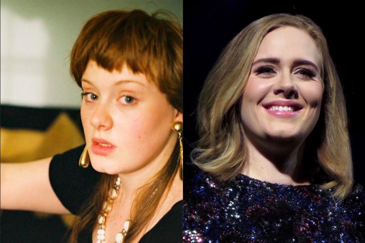 Antes y después de la fama de Adele