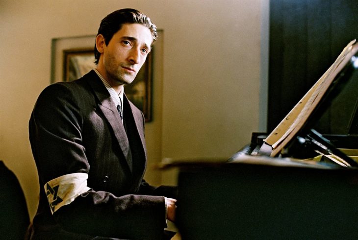 Actuación de Adrien Brody en la película de El pianista