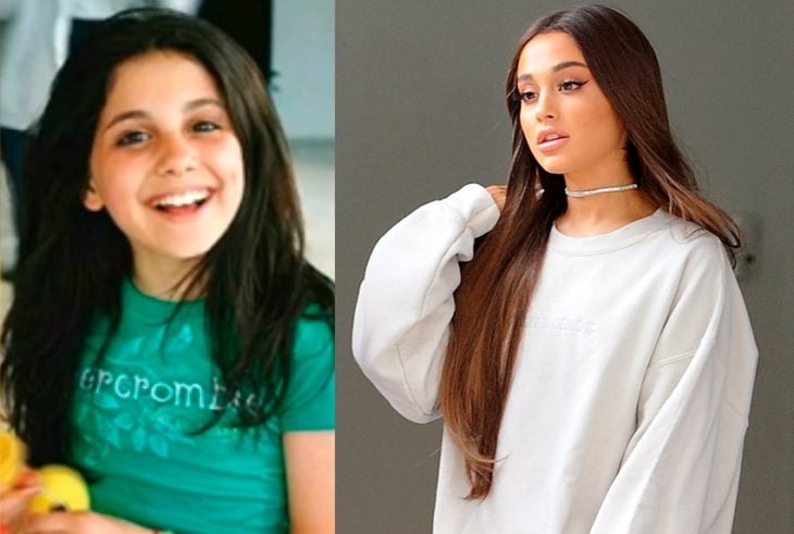 Antes y después de la fama de Ariana Grande