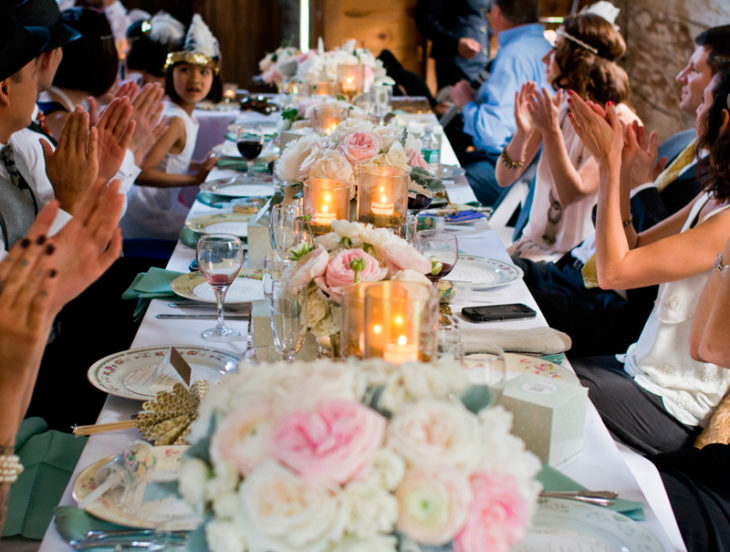 Banquete de una boda