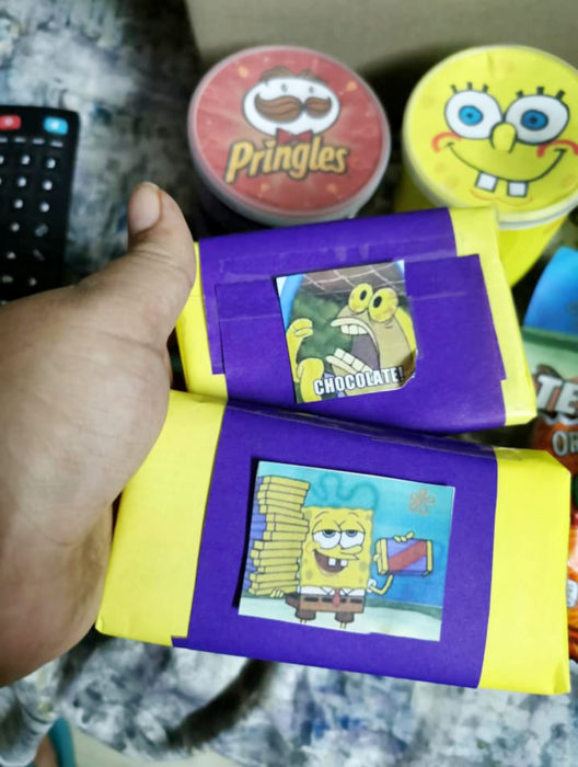 Regalos de cumpleaños de Bob Esponja