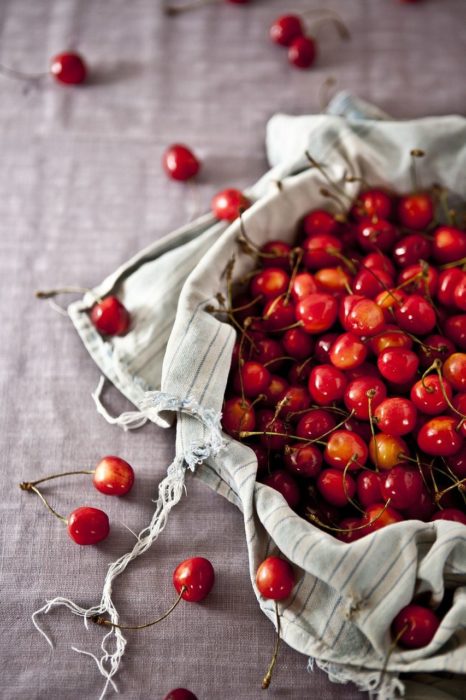 Cerezas naturales