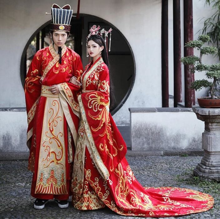 Celebración de boda en China
