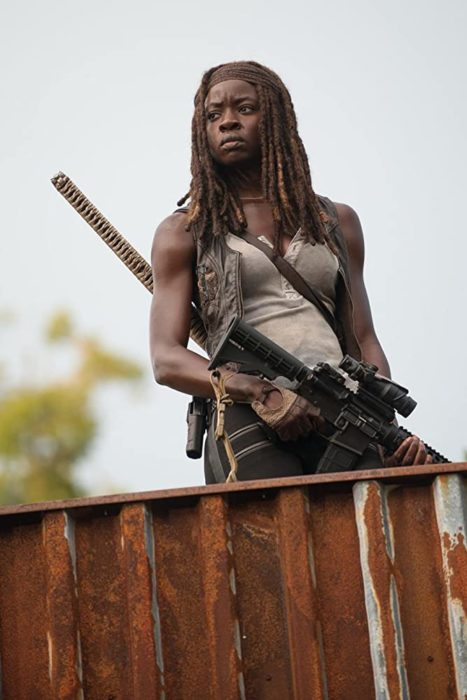 Actuación de Danai Gurira en la serie de The walking dead