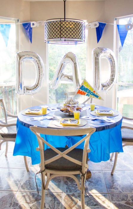 Decoración para el día del padre