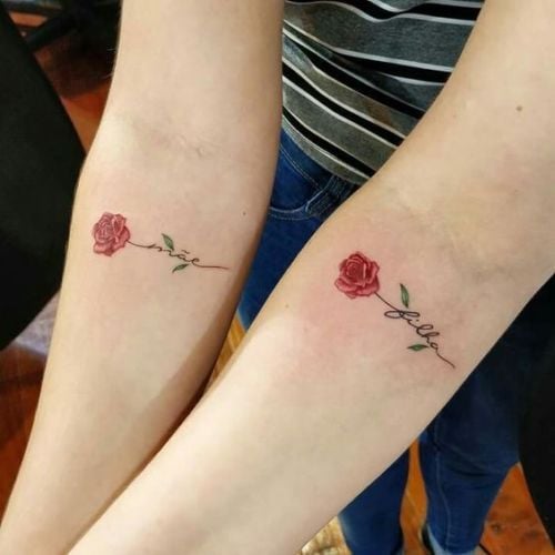 Tatuaje madre e hija