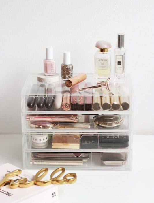 organizador de maquillaje