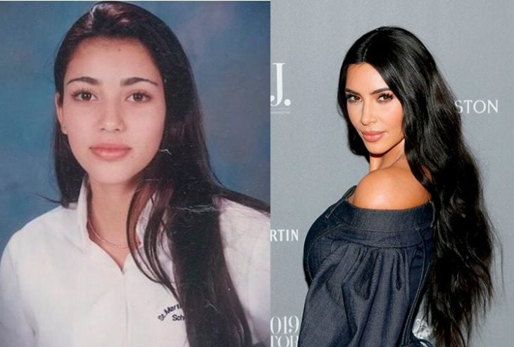 Antes y después de la fama de Kim Kardashian