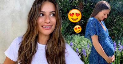 ¡Lea Michele espera a su primer bebé! Sorprende a fans con una foto de su pancita