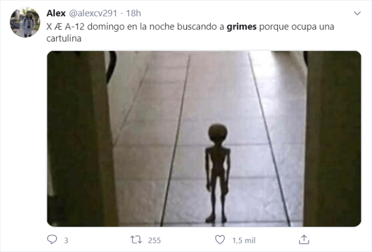 Memes de X AE A-12 hijo de Grimes y Elon Musk