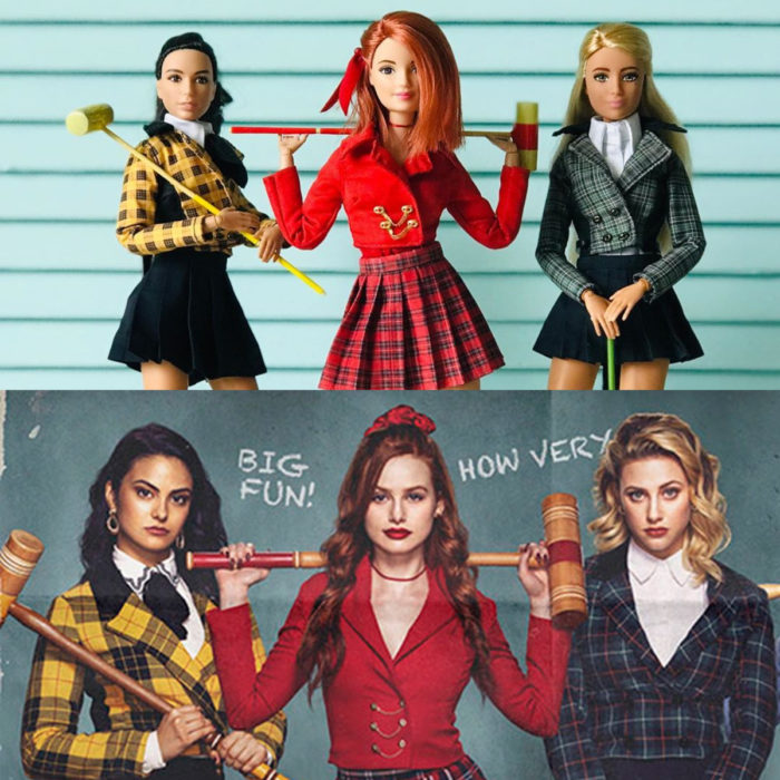 Artista rusa Arty Ooak Dolls tranforma muñecas Monster High en personajes de caricaturas y películas; Riverdale, Betty Cooper, Veronica Lodge y Cheryl Blossom