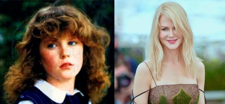 Antes y después de la fama de Nicole Kidman