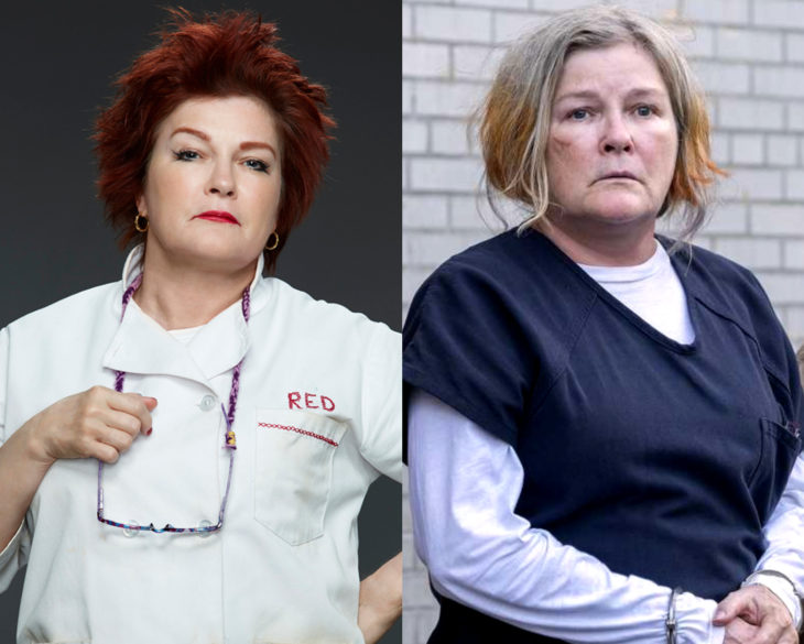 Personajes de series en su primer y última temporada; Galina Roja Reznikov, Orange is the New Black