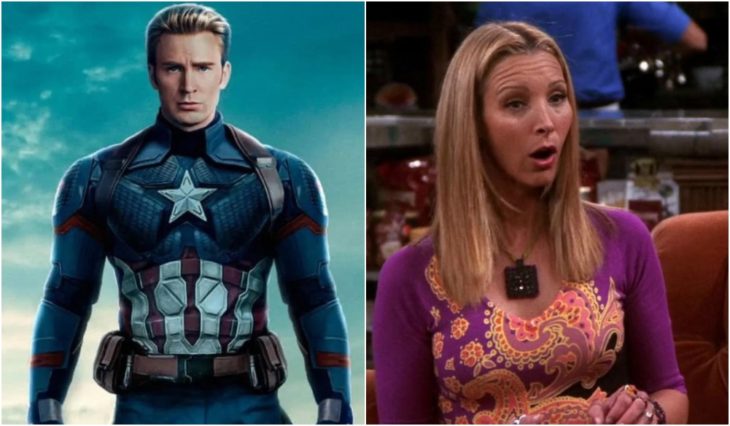 Capitán América y Phoebe Buffay