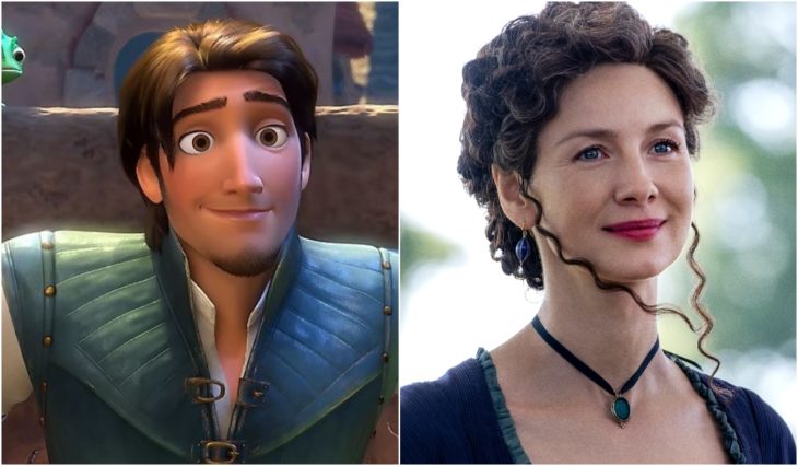 Flynn Rider y Claire Fraser