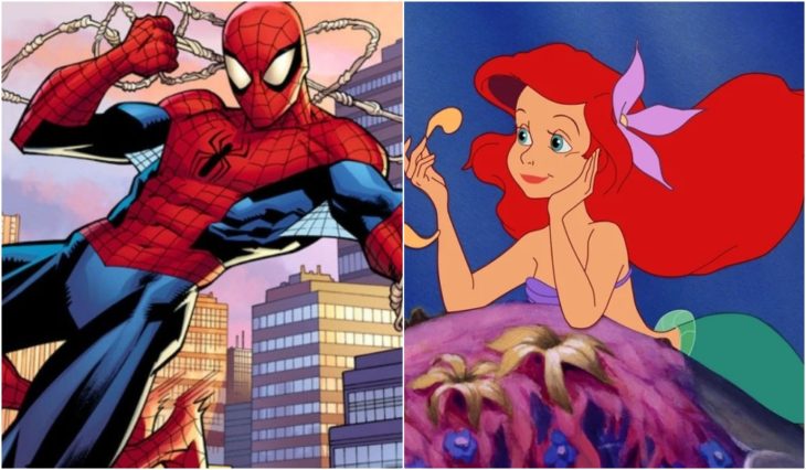 Spider-Man y Ariel