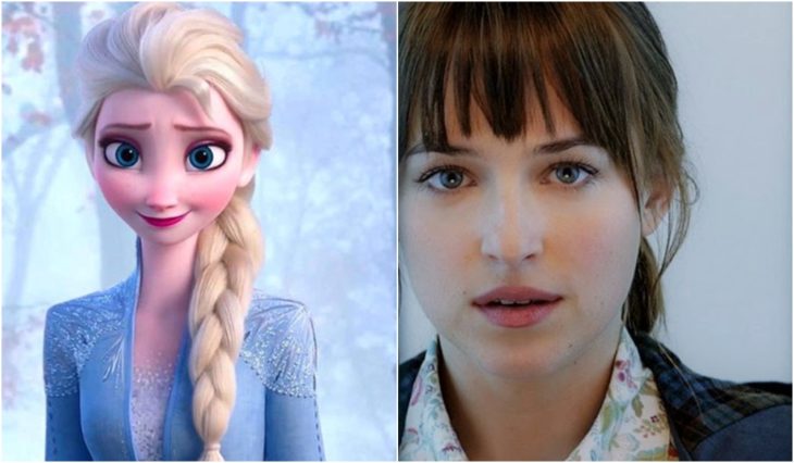 Elsa y Anastasia Steele