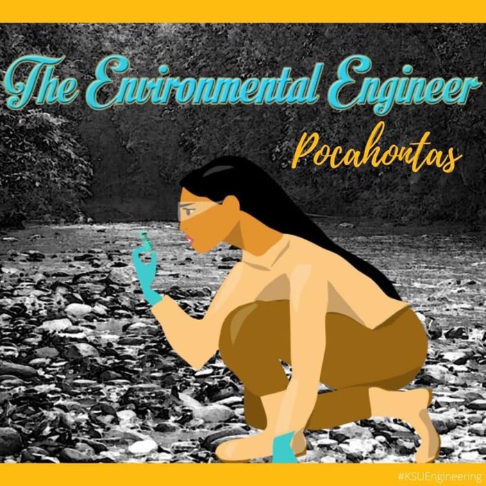 Pocahontas sería ingeniera ambiental