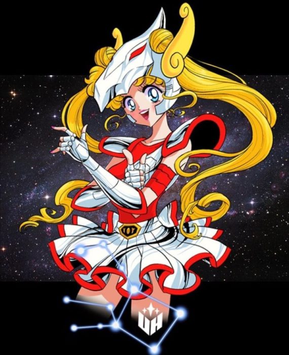 Serena como Seiya de Pegaso